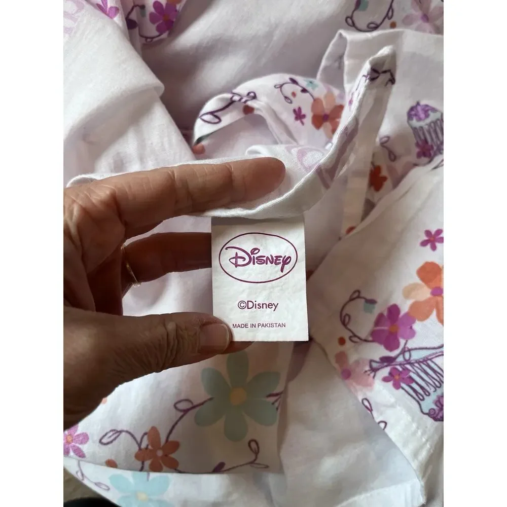 Vintage Disney Rapunzel Sheet Twin Flat‎